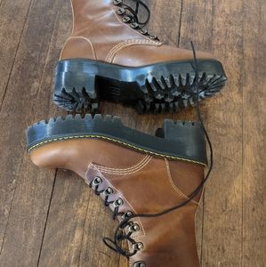 Dr. Martens Leona Boot in brown